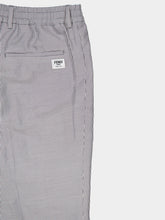 Fendi Grey Pinstriped Fabric Trousers