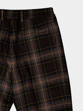 Fendi Brown Tartan Trousers