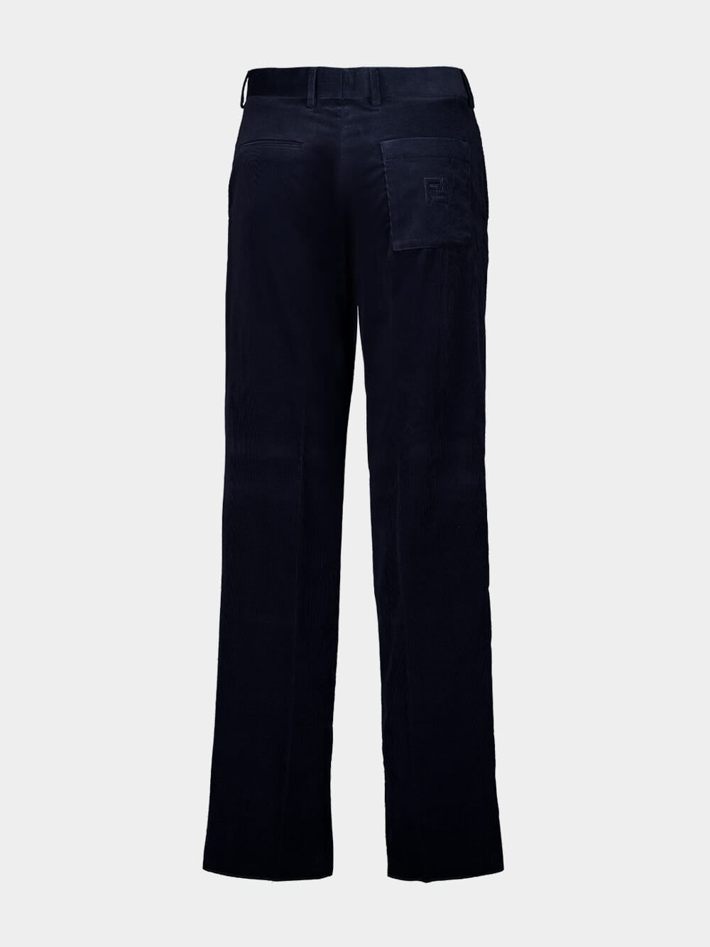 Dark Blue Corduroy Trousers