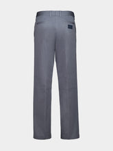 Fendi Cenere Stretch Gabardine Cigarette Trousers