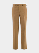 Fendi Rust Wool Cigarette Trousers