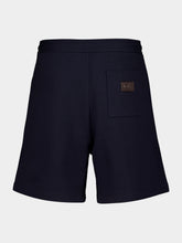 Fendi Navy Blue Cotton Bermuda Shorts