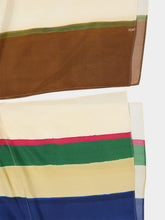 Fendi Multicolour Venetian Stripes Silk Jumpsuit