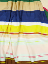 Fendi Multicolour Venetian Stripes Silk Jumpsuit