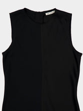 Ami Paris Black Straight Short Dress