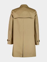 Fendi Beige Double-Breasted Trench Coat