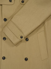 Fendi Beige Double-Breasted Trench Coat