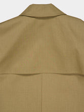 Fendi Beige Double-Breasted Trench Coat