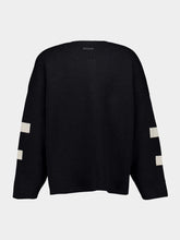 Fear Of God Melange Black Merino Wool Full Zip Sweater