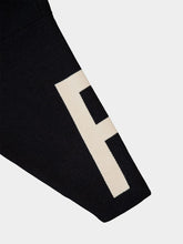 Fear Of God Melange Black Merino Wool Full Zip Sweater