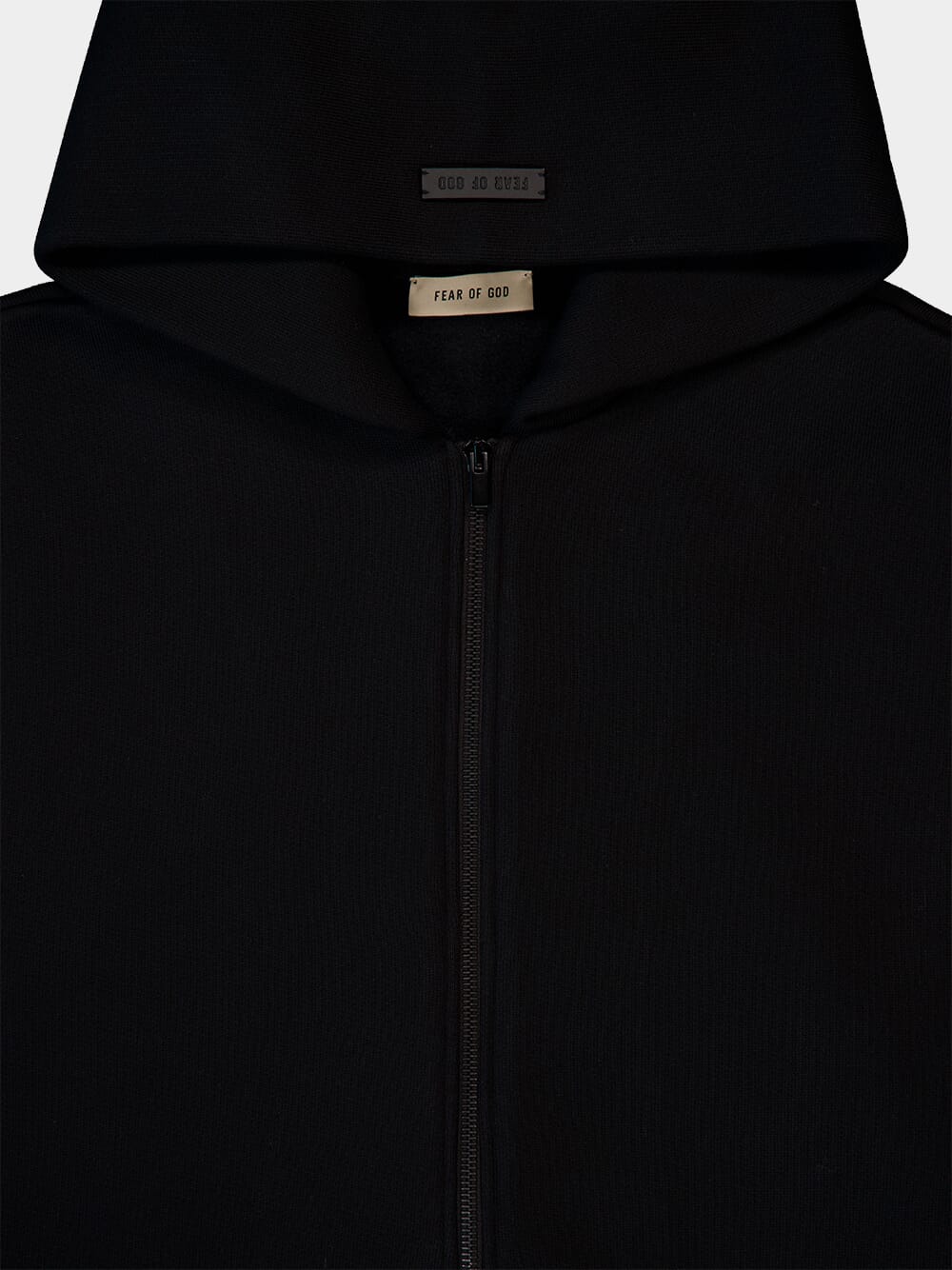 Black Fleece Half-Zip Sweatshirt