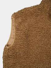 Fear Of God Dune Brown Polar Fleece High Neck Muscle Vest