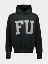 Fear Of God Black Cotton Qualified Hooded Sweatshirt