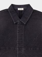 Fear Of God Washed Black Cotton Utility Jacket