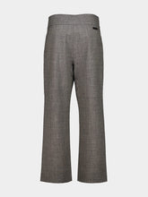 Fear Of God Grey Wool Wide-Leg Trousers