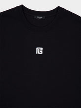 Balmain Black Regular Fit Small Logo T-Shirt