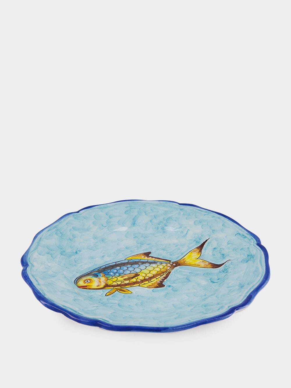 Fish dinner plate