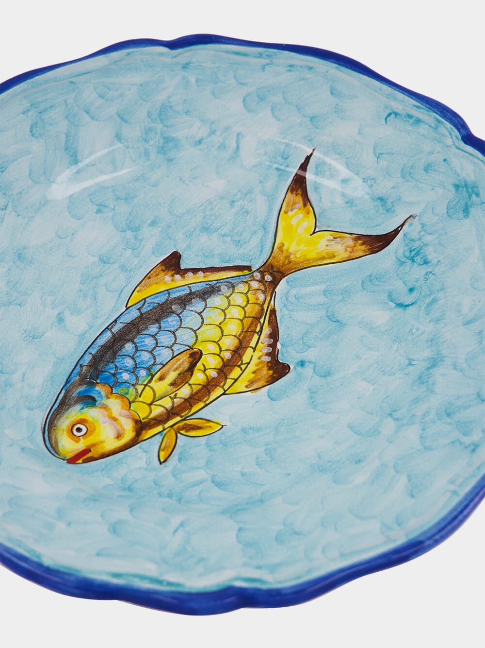 Fish dinner plate