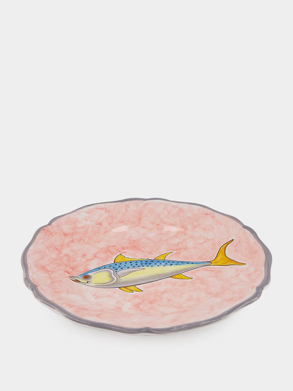 Fish dinner plate