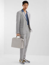 Fendi Grey Pinstripe Single-Breasted Blazer