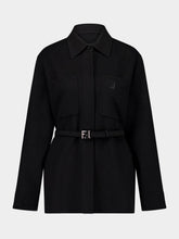 Fendi Black Wool Go-To Jacket