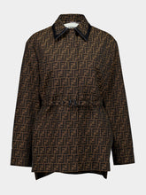 Fendi Brown FF Canvas Jacket
