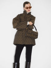 Fendi Brown FF Canvas Jacket