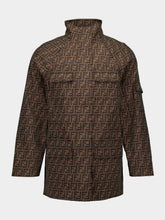 Fendi Brown FF Canvas Jacket