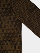 Fendi Brown FF Canvas Jacket