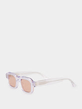 Thierry Lasry Flexxxy Clear Acetate Pink Tinted Sunglasses