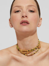 Gas Bijoux Yellow Lima Alpaca Long Necklace