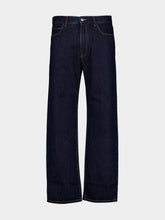 Fendi Dark Blue Straight-Leg Denim Jeans