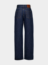 Fendi Dark Blue Long Jeans