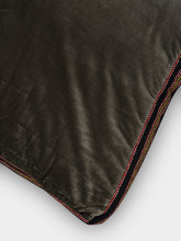 Madam Stoltz Grey and Black Cotton Velvet Mattress
