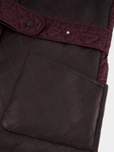 Fendi Dark Purple Sheepskin Gilet