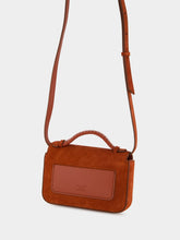 Balmain Red Suede B-Buzz 17 Mini Bag