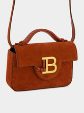 Balmain Red Suede B-Buzz 17 Mini Bag