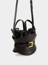 Balmain Black Shuffle Mini Leather Bag