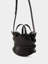 Balmain Black Shuffle Mini Leather Bag