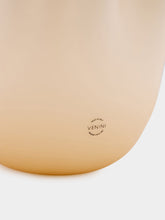Venini Beige Fazzoletto 24 Murano Glass Vase