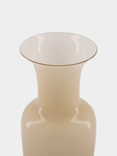 Venini Beige Opalino 22 Glass Vase
