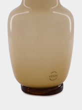 Venini Beige Opalino 22 Glass Vase