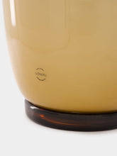 Venini Beige Opalino 42 Glass Vase