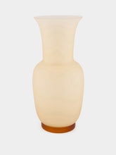 Venini Pesca Opalino 30 Glass Vase