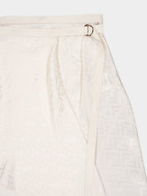 Fendi FF Silk Skirt