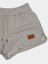 Fendi Grey Cotton Jersey Shorts