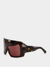Emmanuelle Khanh Black Freedom Oversized Sunglasses