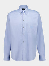 Fendi Airforce Blue Cotton Shirt