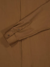 Fendi Rust Wool Gabardine Shirt