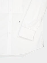 Fendi White Poplin Mandarin Collar Shirt